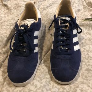 Adidas gazelle blue shoes